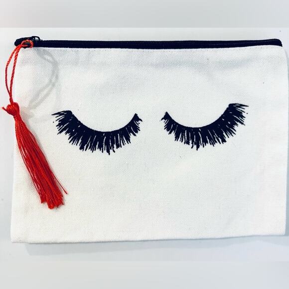 Eyelashes Makeup Bag with Tassel - Picture 1 of 1